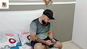 Stepdaughter tries sauces on dick then gets pussy fucked hard!