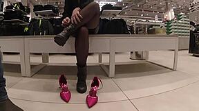 Is My Stepdaughter Flashing in the Shoe Store Without Panties?