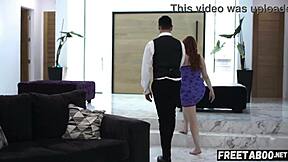 Colombian stepdaughter convinces father to fuck without condom, caught