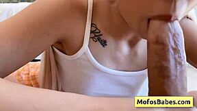 Lulu chu scott nails petite asian blondie sucking fat dick and getting tight pussy pounded