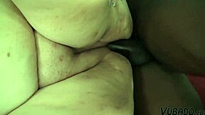 9 inch bbc fucking black haired bbw grandmother 😏