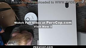 Security officer fucks shoplifters in compromise.