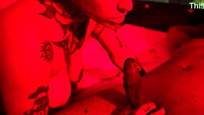 Hot Tattooed Alt Girl With Big Black Cock