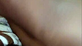 teen's creamy black pussy gets pounded hard