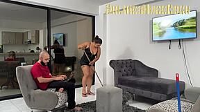 My roommate seduces me to fuck her