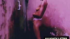 amateurs engage in hardcore session, making the hot latina cum twice