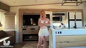 Student Re-Bullies His Teacher Jane Cane With Bent Over Doggystyle Fuck And Creampie In Shiny Cock Films