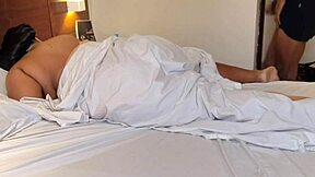 Chubby teen gets monster cock in ass and vagina