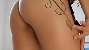 Cum on top of me in fishnets.