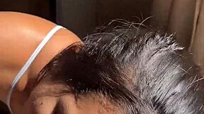 dreamy brunette gives an unfiltered blowjob -amateur couple- nysdel