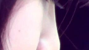 Asian teen 18+ gets filmed outdoors in high definition