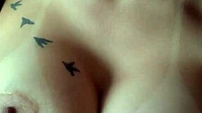 Cum on top of me in fishnets.