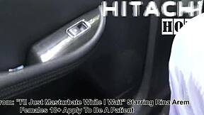 behind the scenes with rina arems masturbating in the car