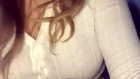 Teen Gives Lipstick Blowjob And Handjob With Cum