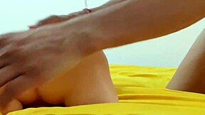 Young Man Dominates Sex Doll With Big Carrot Fucking