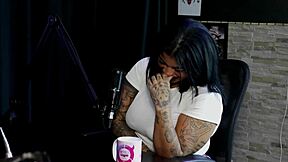 Client orders dog to lick, enjoys big dick man.