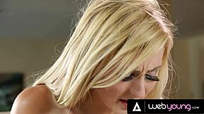 Piper Perri says, 'Seduce my sexy trainer Alexa Grace with muff diving'