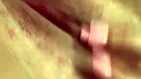 thick girl touches herself for her step-daddy at home