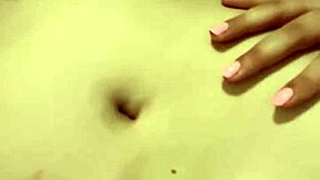 thick girl touches herself for her step-daddy at home