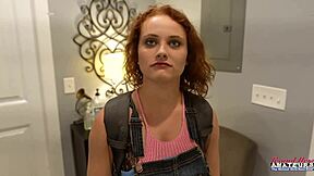 Ginger Hottie Luna Parish Gives BJ And Gets Wet Pussy Deeply FUCKED