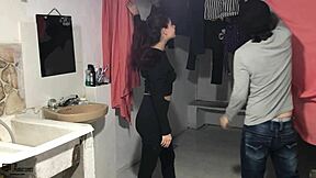 After sucking cock, boyfriend fucks my pussy!