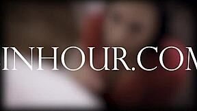 Young teen cherishes step mom in wedding dress.