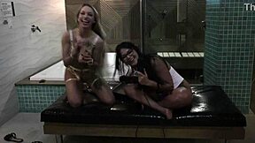 blonde slut gets naked for anal discount, shows blowjob 😏