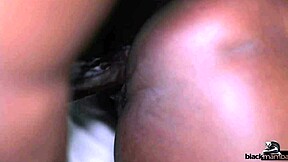 Oh, the neighbor cums twice on my big fat ass!