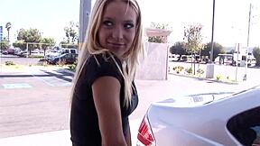 Sexy european babe with tight pussy gets fucked by hard cock