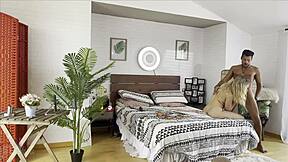 Real Porn BTS with 19yo French Newcomer