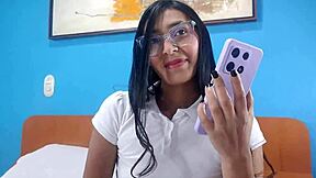 Stepsister fucks stepbro in mini skirt