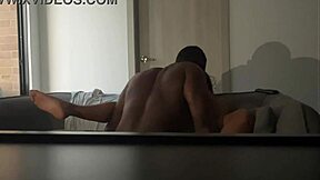 My pussy squirts as he licks it in this amateur couple video