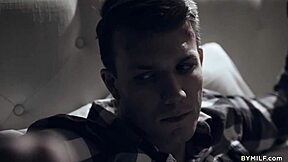 Kit mercer milf gives handjob and blowjob to young stepson in taboo roleplay.