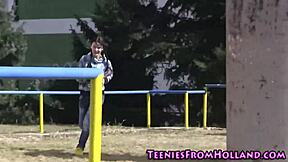 Petite Teen 18+ Lesbian Oral And Fingering Hd