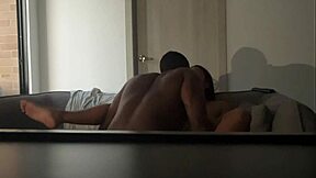 My pussy squirts as he licks it in this amateur couple video