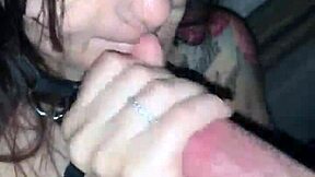 Is This Sexy Teen Sucking Sloppy Dick With Toys?