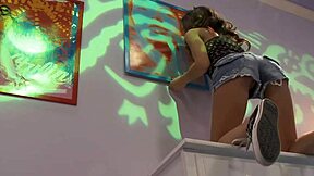 small-bodied jesse gets banged by her college mate while he licks her toes 😍