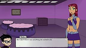 bumblebee has bathroom fun in 18titans part 24.