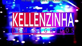 kellenzinha shows off her big ass in brazil's beautiful waterfalls, amateur style