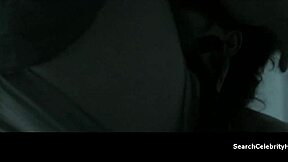 Emotional topless scene with Juliette Binoche in nude handjob session