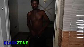 Fucked my curvy ebony step mother from the back in close up