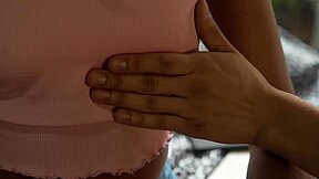 Hot Ebony Babe Endures Rough Face Fucking And Spreading For Brother In Law's Monster Cock