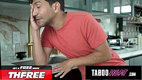 awesome ebony teen craving white cock, even her stepbro's