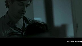 Emotional topless scene with Juliette Binoche in nude handjob session