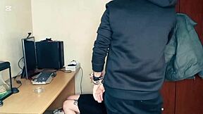 couldn't pay rent so old landlord groped my shaved tight pussy