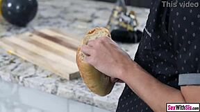 Tiny teen says, 'fuck my pussy after the party!'