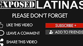 exposed latinas - i fuck my hot latina on the couch while watching a movie - abby montano