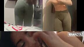 the rich colombian nicole medallo gets taken in doggy and swallows