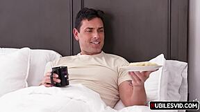 Shy Little Princess Craves Creampie On Father's Day