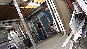 Vigilantes Spy From The Cameras The Young 18+ Girl Fucked By The Worker